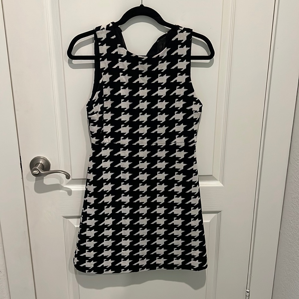 Houndstooth Alice + Olivia Dress